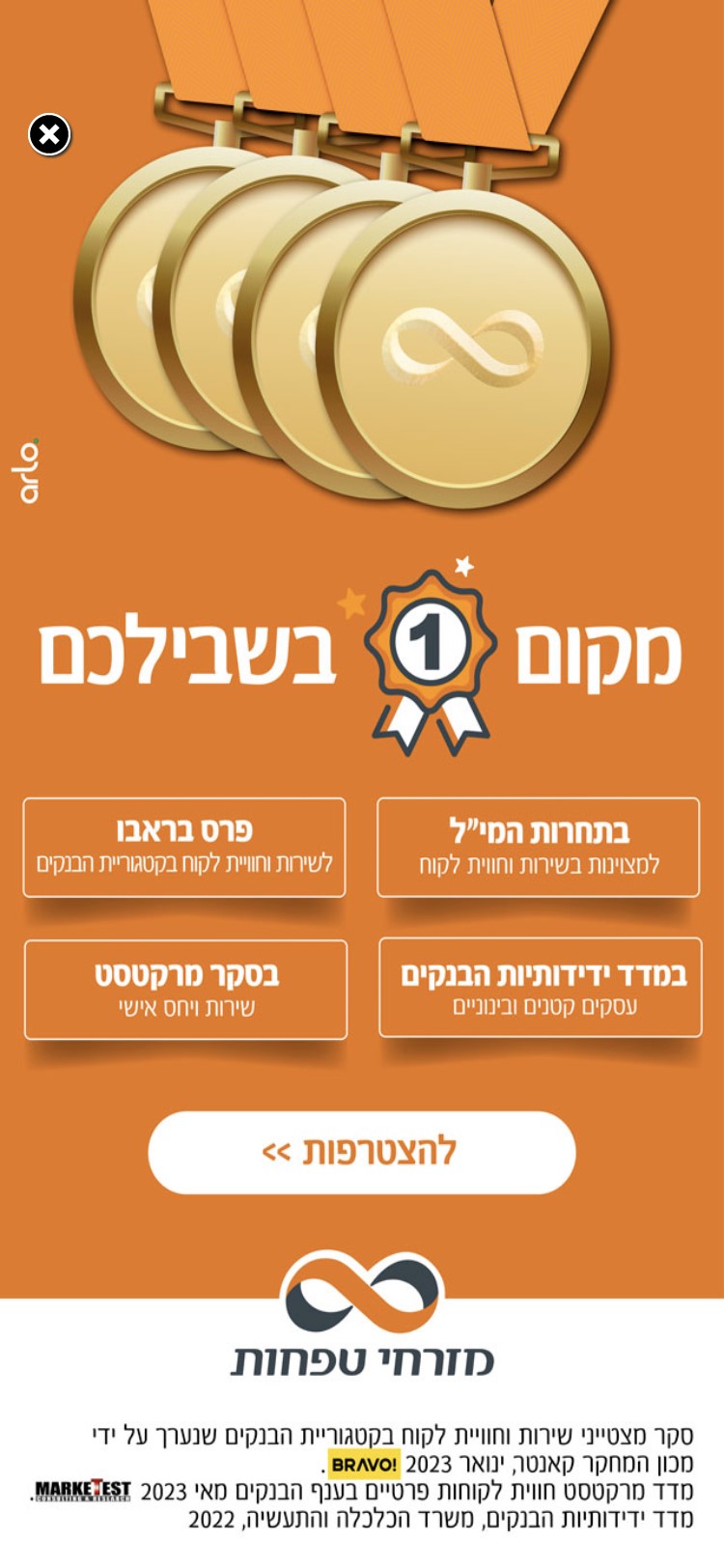 מזרחי טפחות – שירות